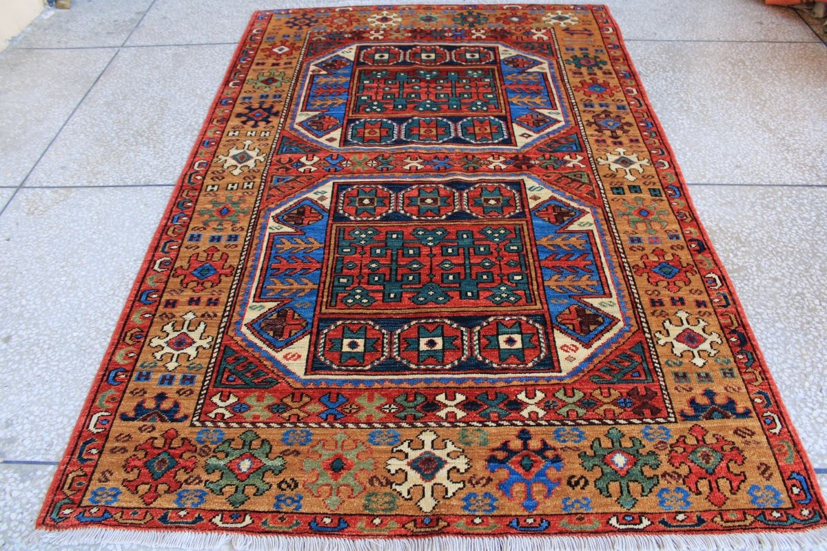 Antique Kazak Chobrang Carpet 1