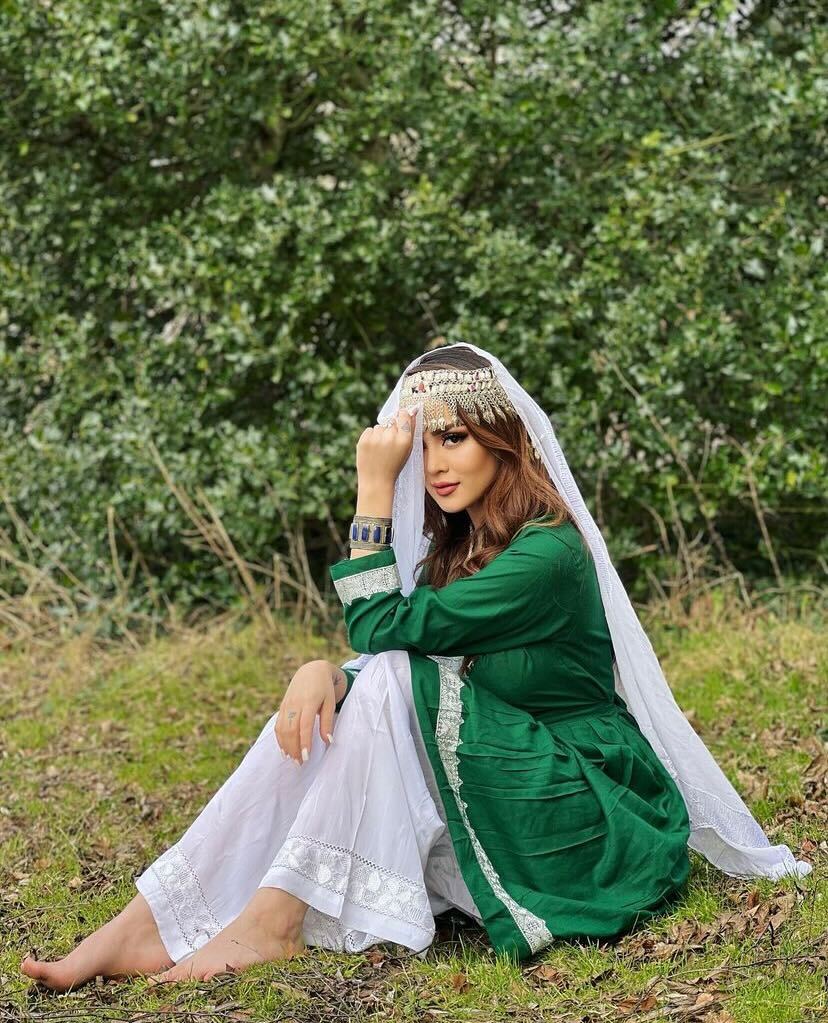 Hazargi Design Party Dress  | Hand-embroidered Women Dress 9