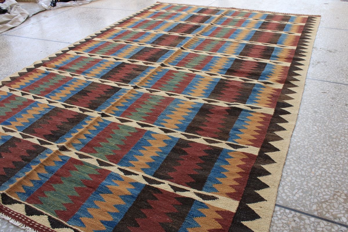 Stunning Handmade Chobrang Kilim 2