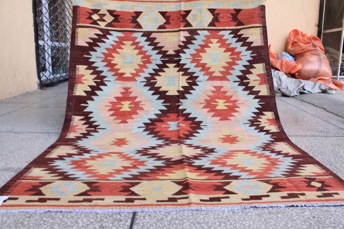 Beautiful Hanmade Hand Krafted Cobrang Kilim 5