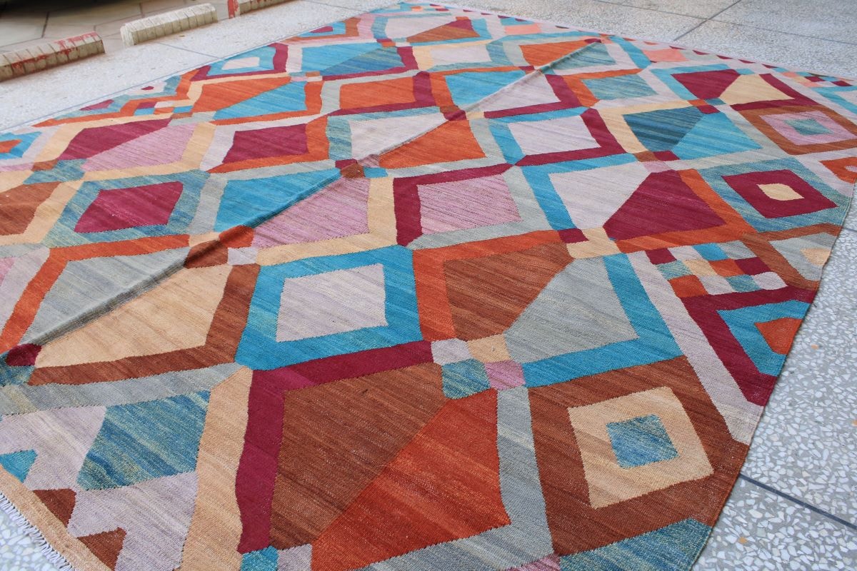 Beautiful Design Chobrang Kilim with nice colors 1