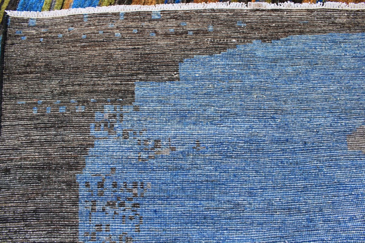 Bluueish Beautiful Design Chobi Rug 3