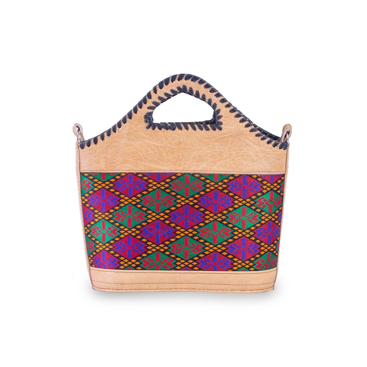 Elegant Embroidered Quilted Bag  3