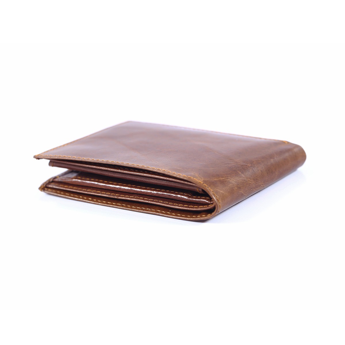 Modern Brown Men Leather Wallet 1