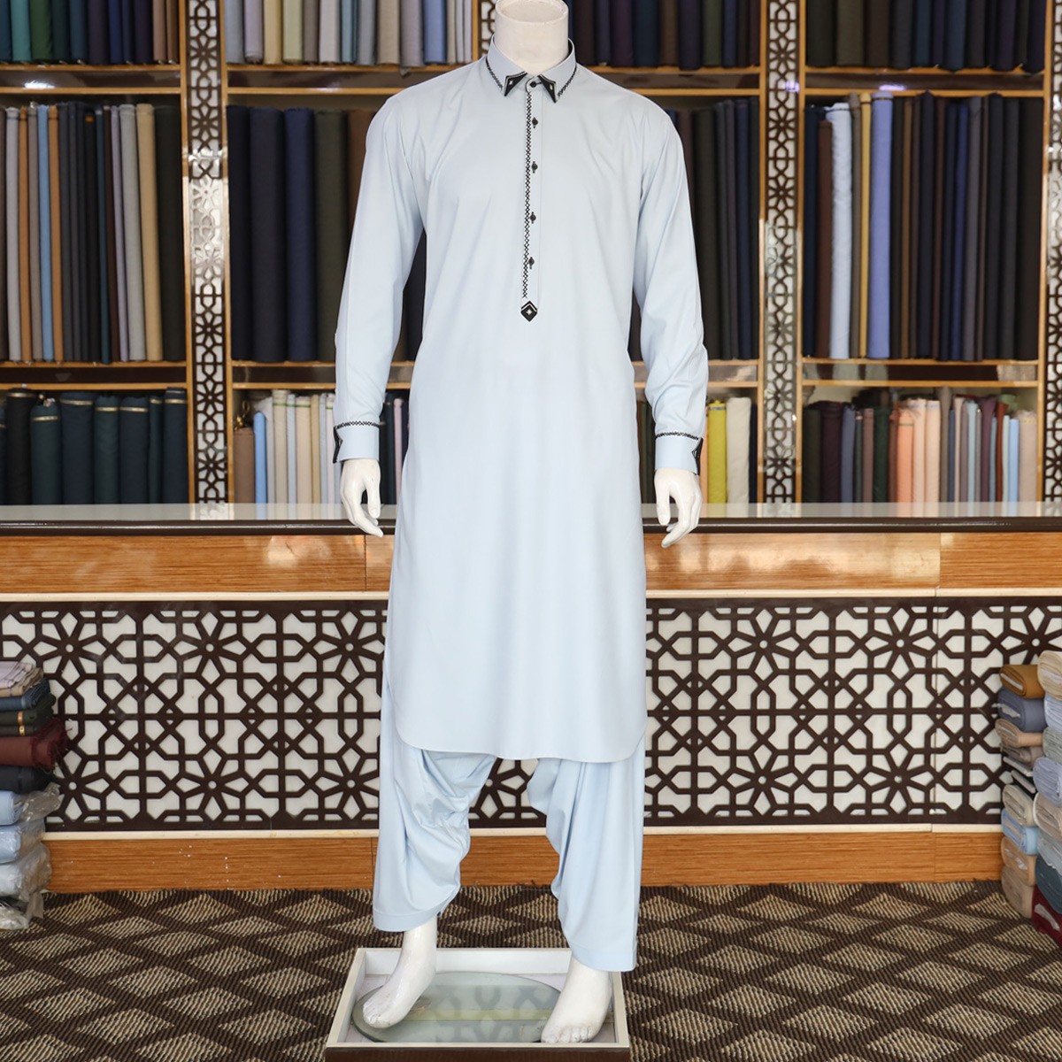 Kamiz Shalwar, Afghan men's clothing, Perahan Tunban, Trendy Eid Outfit 5