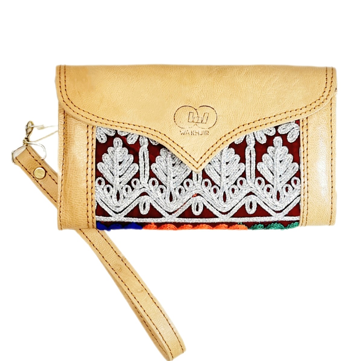 Pure Leather Matching Bag, Purse, & Shoes | Cream Satchel Bag, Envelope Purse, Flat Shoes 4
