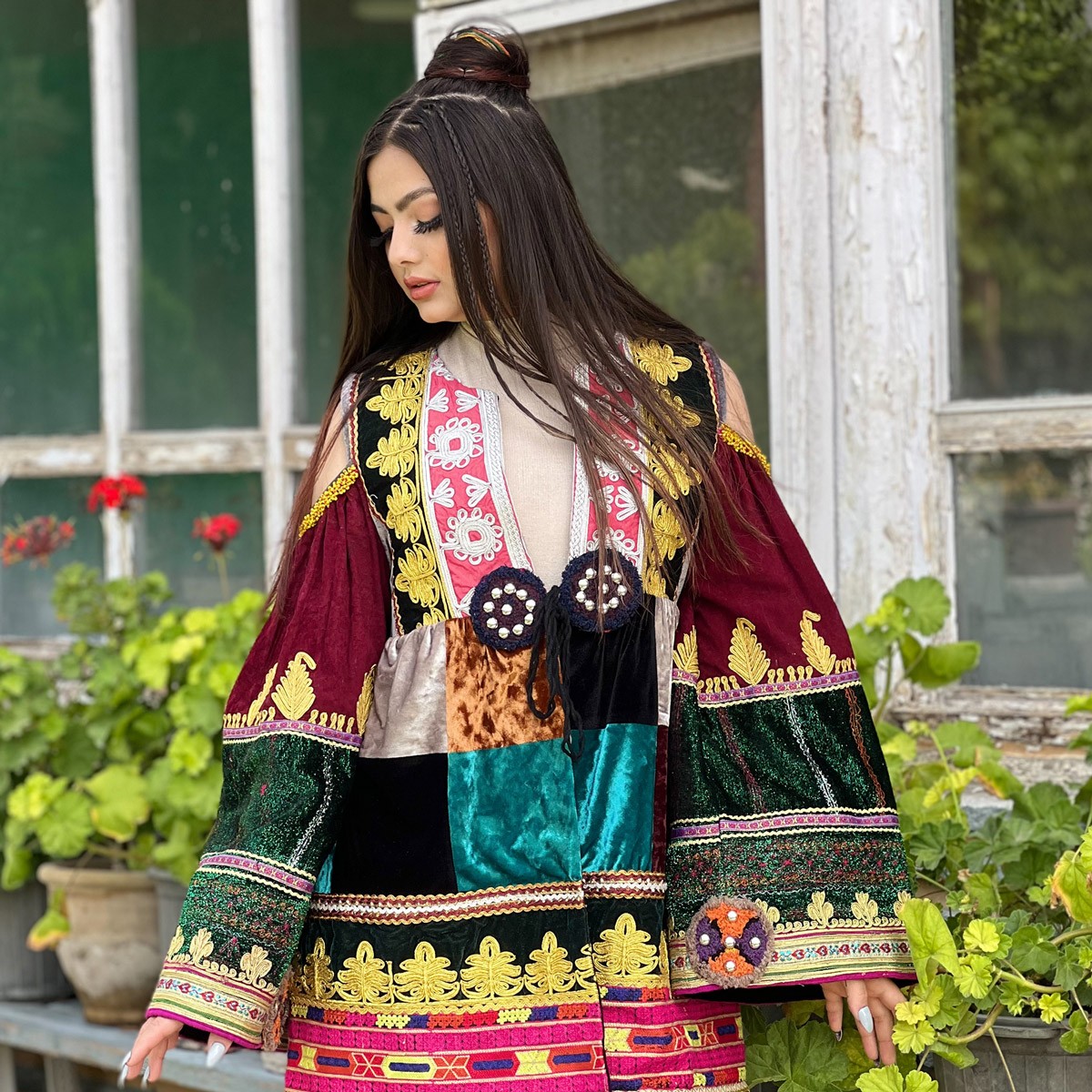 Quraqi Top Coat By Jama design 4