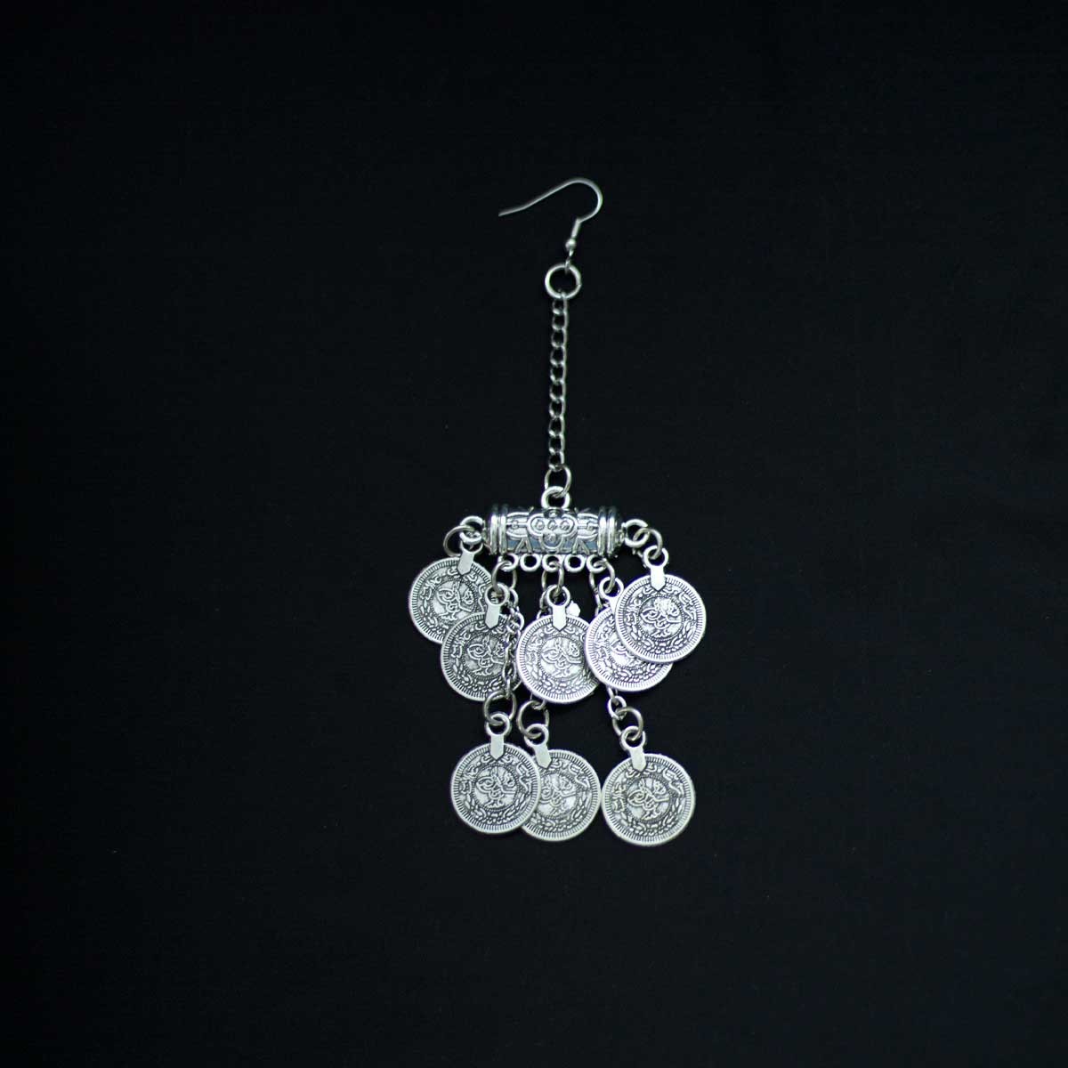 Vintage Ethnic afghani set| Nacklace, Earring, Headpiece 3