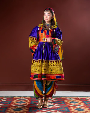 traditional afghani dress design Afghani traditional Frock suit For Women