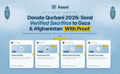 Donate Qurbani 2026: Send Verified Sacrifice to Gaza and Afghanistan with Proof photo