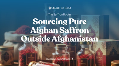 Sourcing Real Afghan Saffron Outside Afghanistan photo
