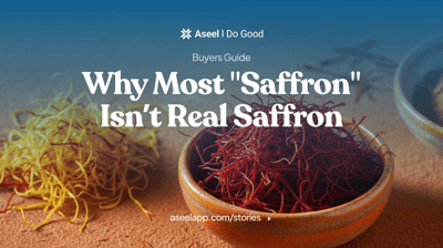 Why Most "Saffron" Isn't Real Saffron photo