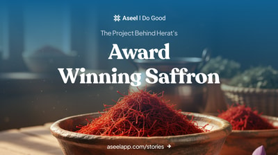 The Project Behind Herat's Award Winning Saffron photo