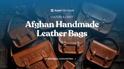 Afghan Leather Bags: Old Craft, Modern Style photo