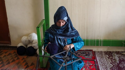Turkmen Women’s Self-Reliance Carpet Weaving Workshop 7