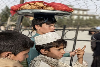 Winter food drive for war-affected families in Paktia