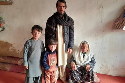 A Blind Mother, Five Children, and No Food