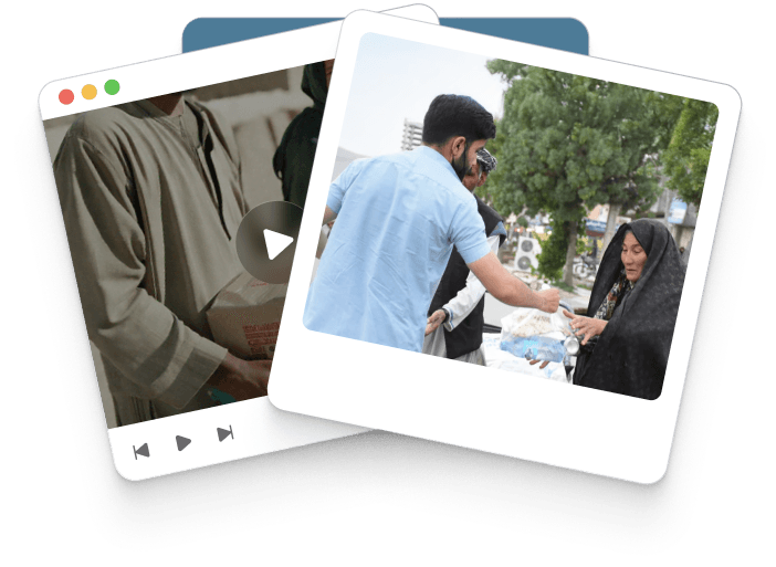 Every donation has a proof of delivery