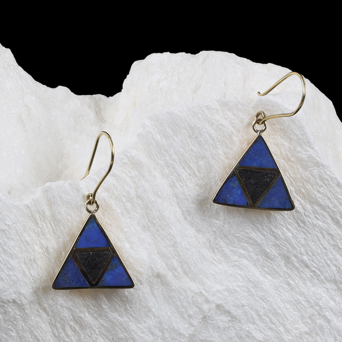 Earrings, Drop, lightewight earrings for women, Lapis Earrings 