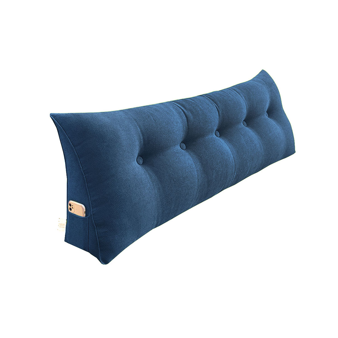 SOGA 100cm Blue Tatami Cushion