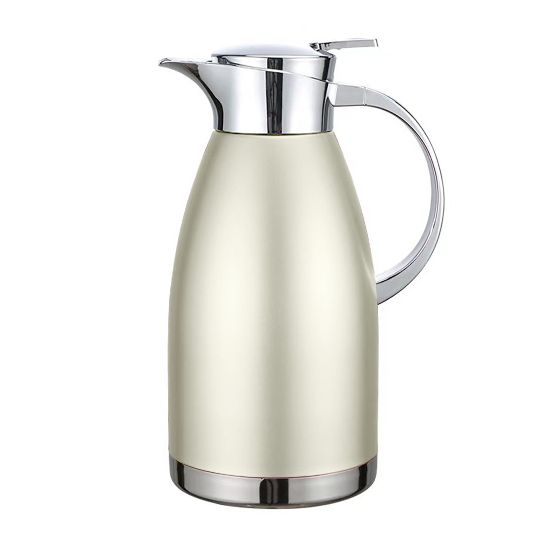 Soga 1.8L Gold Insulated Vacuum Flask 