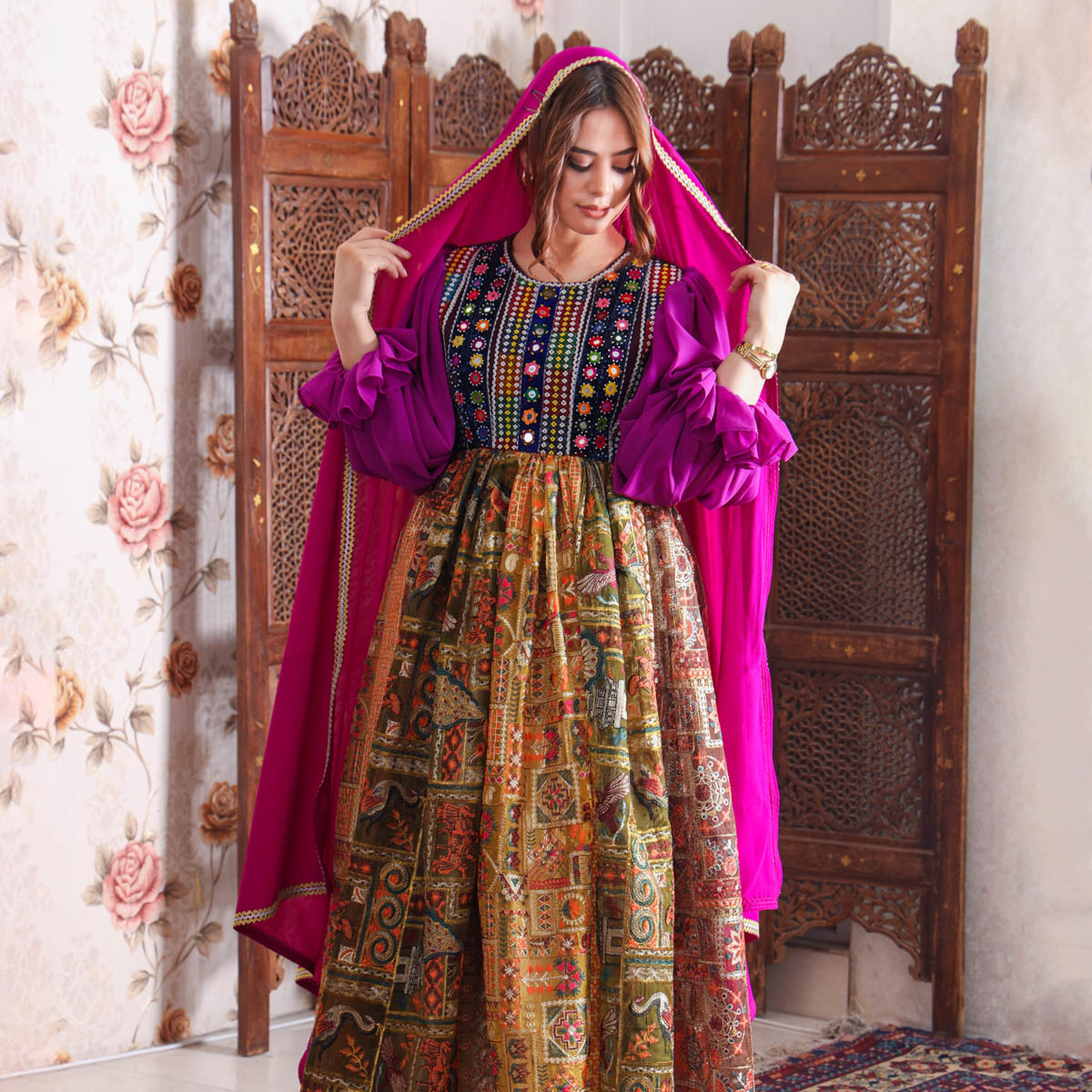 Handmade tradational dress