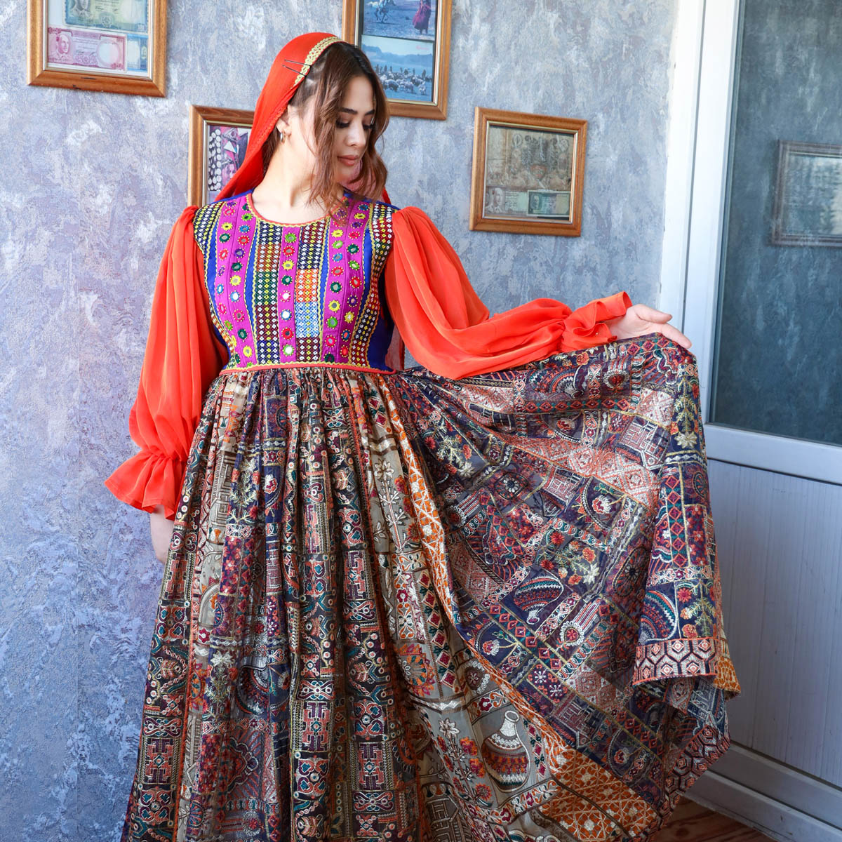 Traditional Afghan Dress
