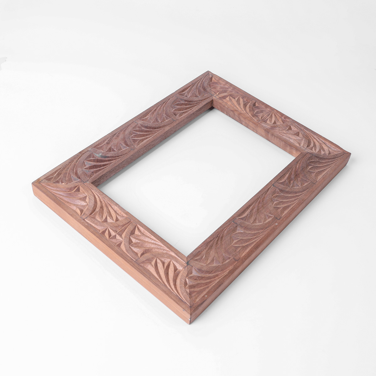 Unique Picture Frame Walnut Wood Handmade