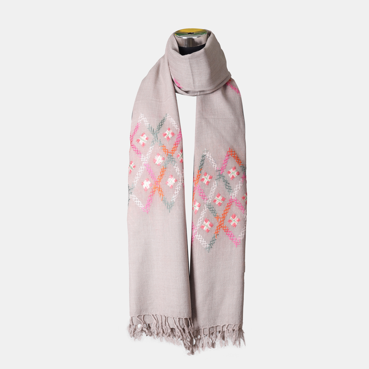 Women's Shawl, scarf, handmade pure wool