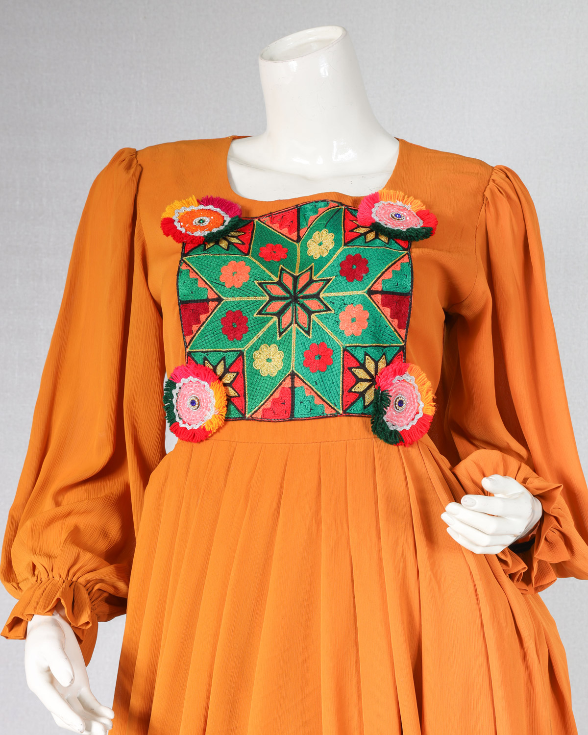 Afghan clothes with Dupatta