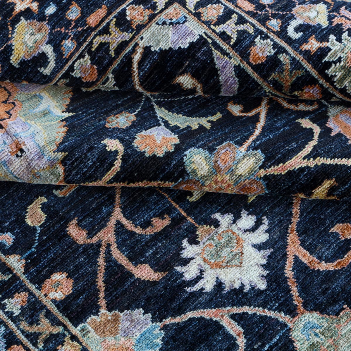 Handwoven Afghan Wool Carpet - Traditional Elegance 
