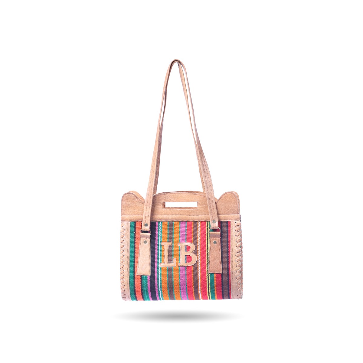 Leather Tote Bag | Long Strap Shoulder Bag