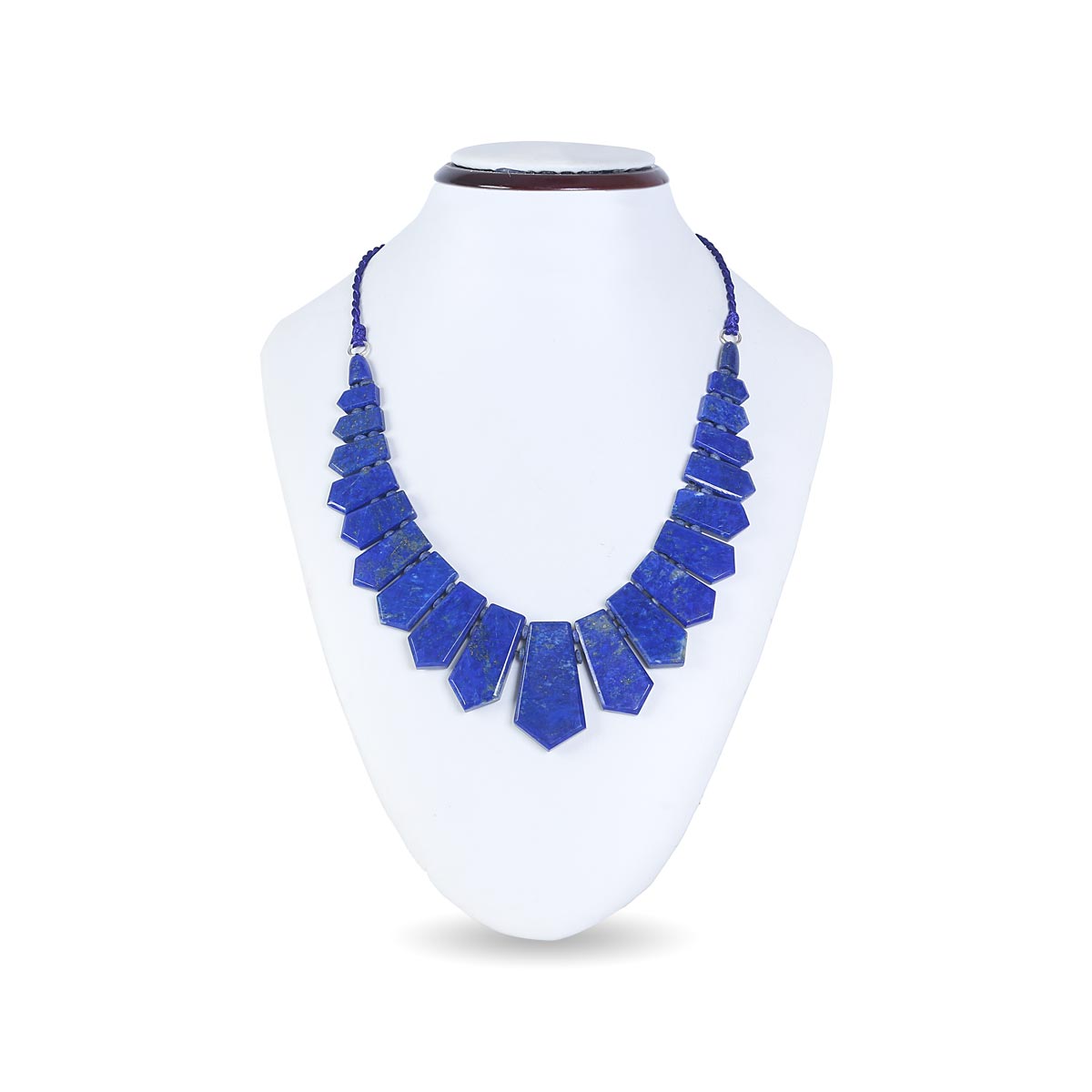 Lapis Lazuli Necklace | Plastron Choker Necklace