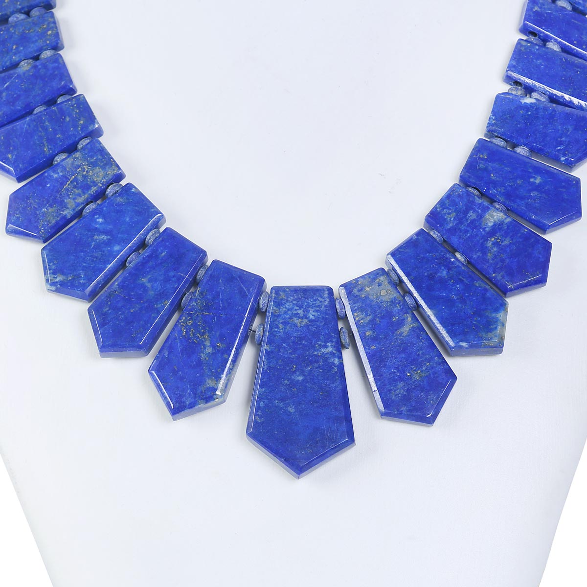 Lapis Lazuli Necklace | Plastron Choker Necklace