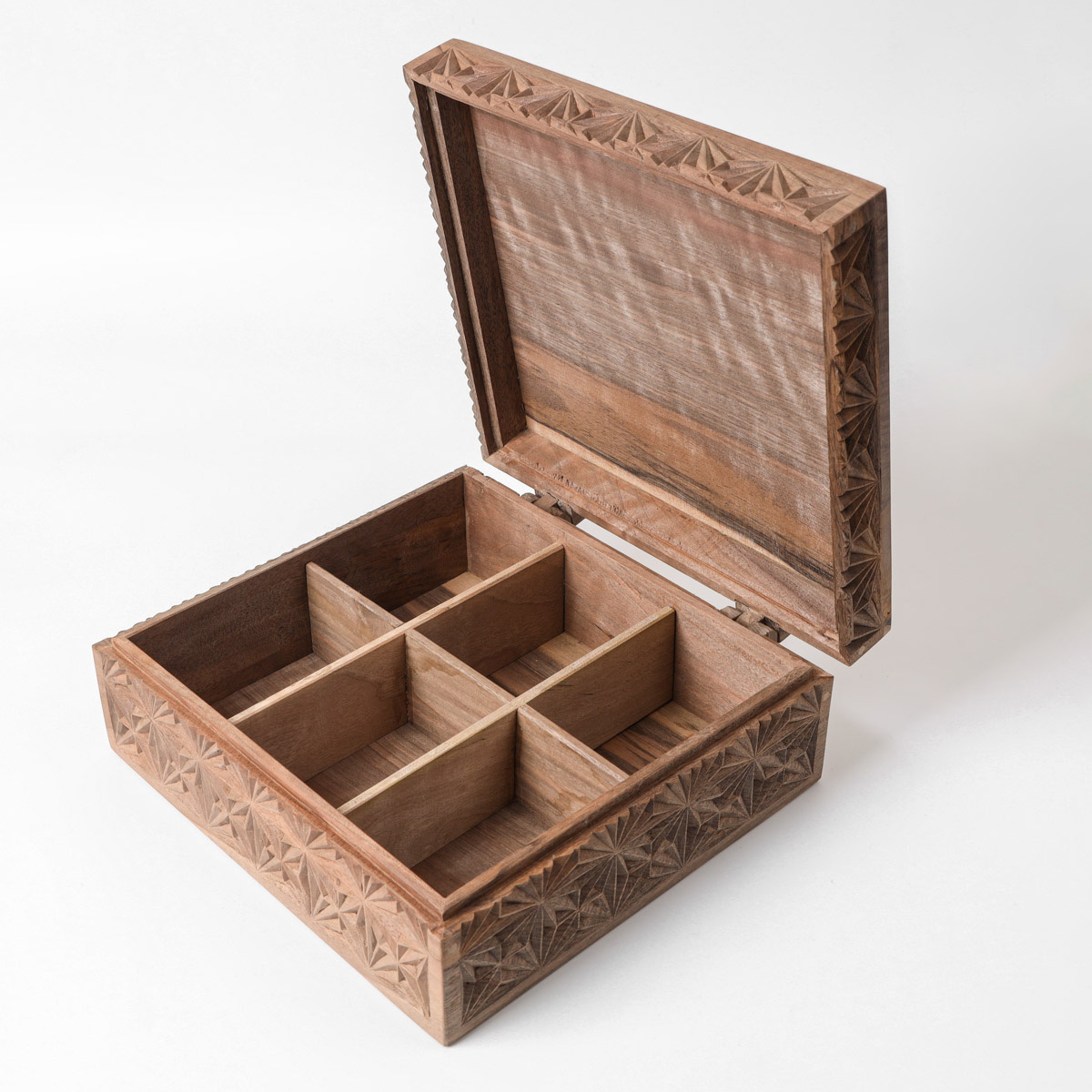 Tea box |walnut wood Art