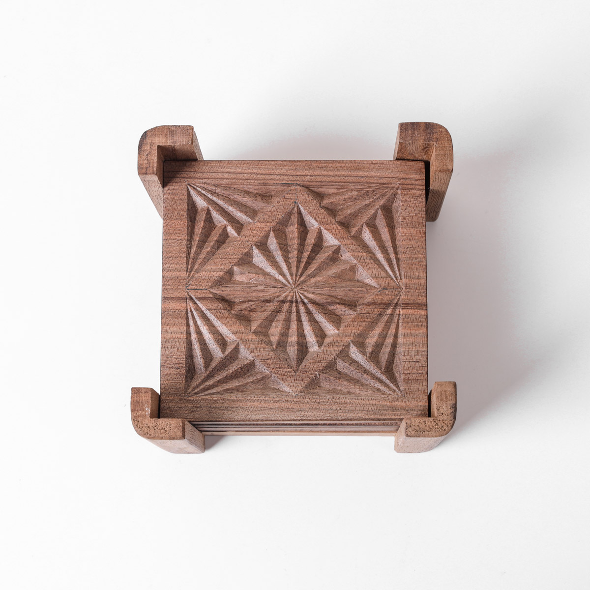 Saucer |walnut Wood | Handcrafted