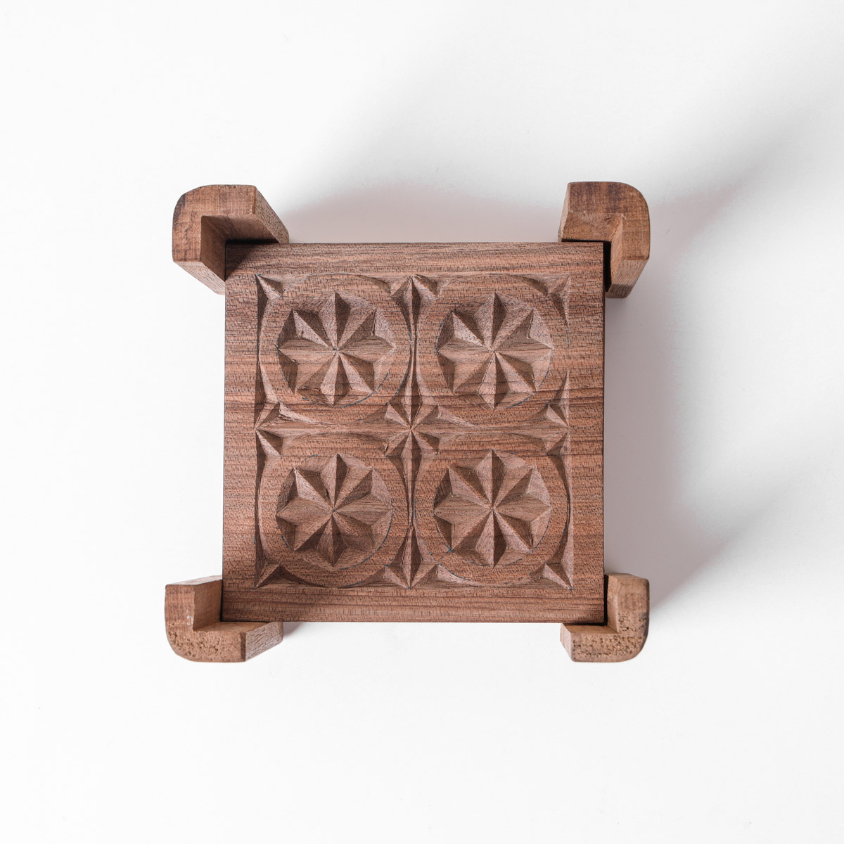 Saucer |walnut Wood | Handcrafted