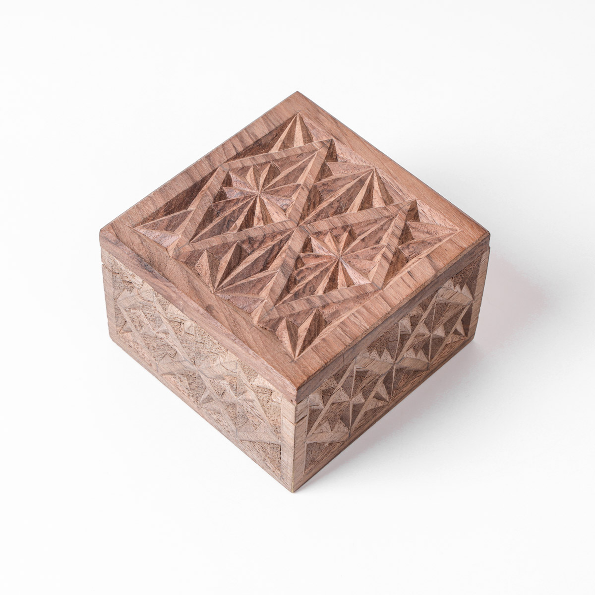 Aseel Jewelry Box With Fine Carvings | Afghani Jewelry Box