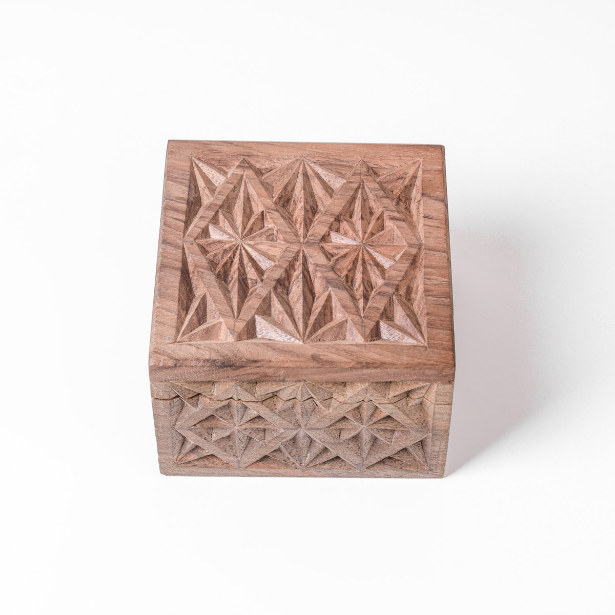 Aseel Jewelry Box With Fine Carvings | Afghani Jewelry Box