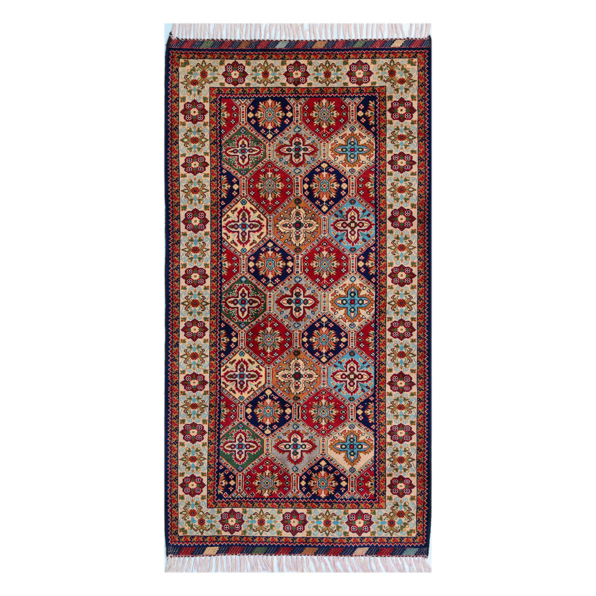 Kashigul Rug - 7'9" x 3'9" (ft)