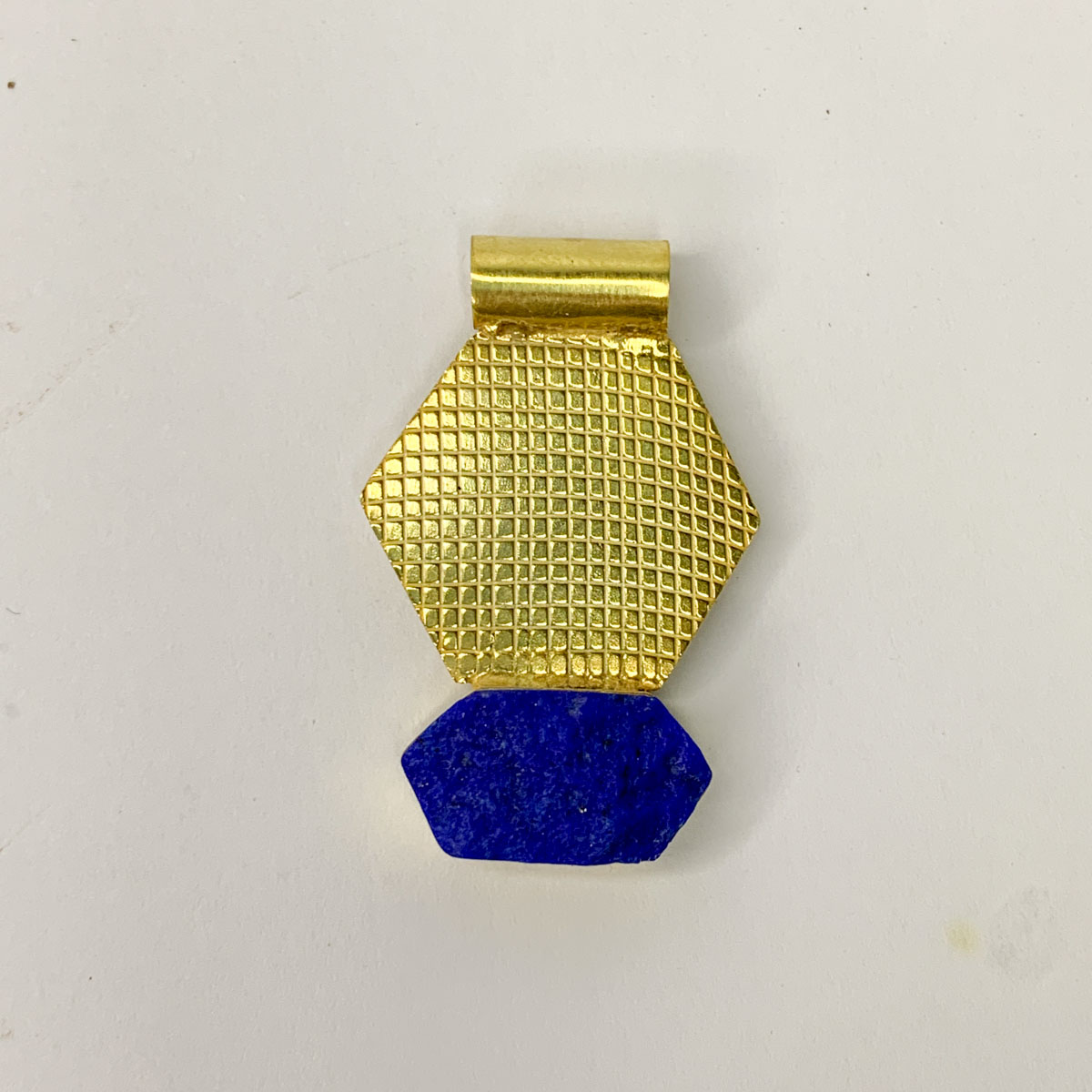 Herat Crown Necklace, Gold platted