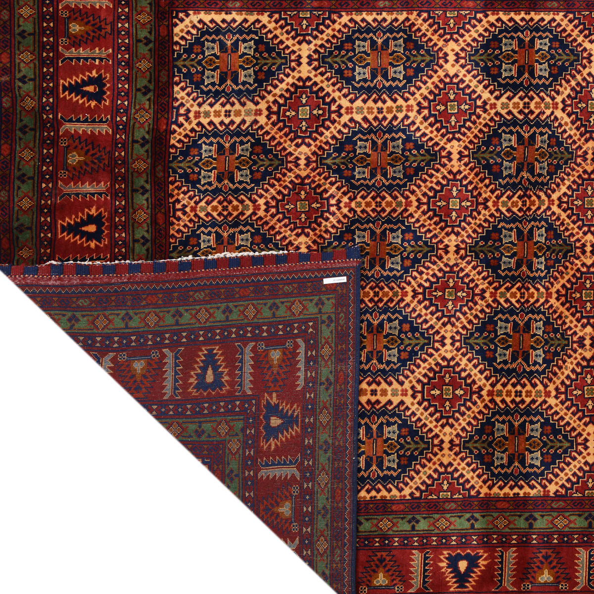 Samarqandi Carpet 11'8" x 7'9" (ft) uzbek carpets ideas