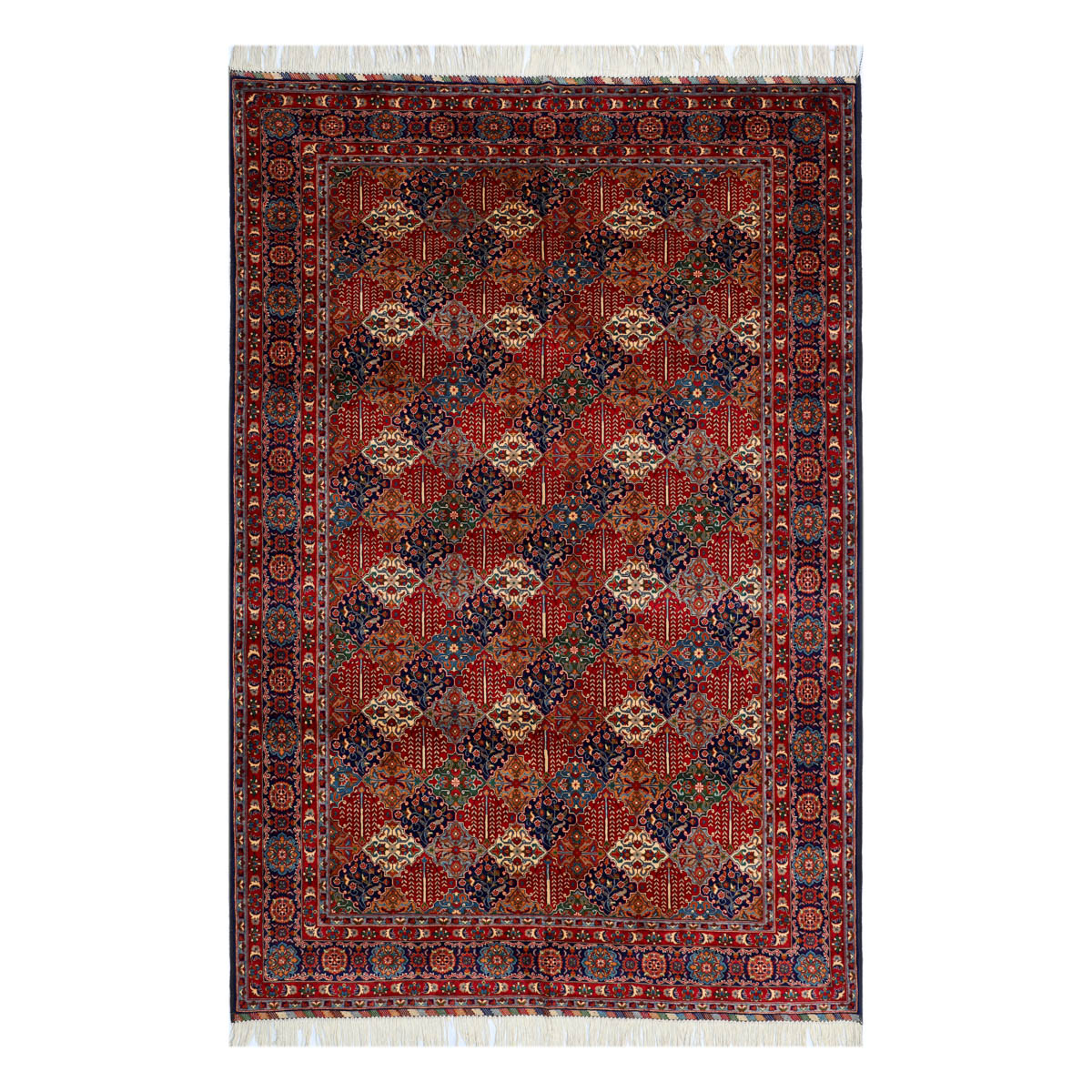 Acqcha Carpet 11'8" x 7'9" (ft) Kunduzi Carpet, Afghani wool carpet