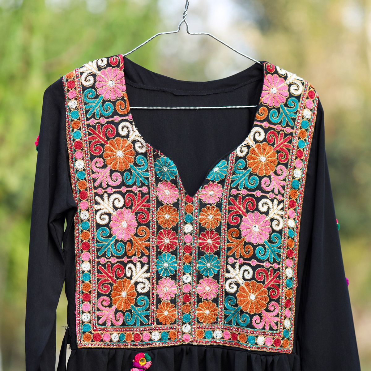 Handmade Afghan Embridory Dress