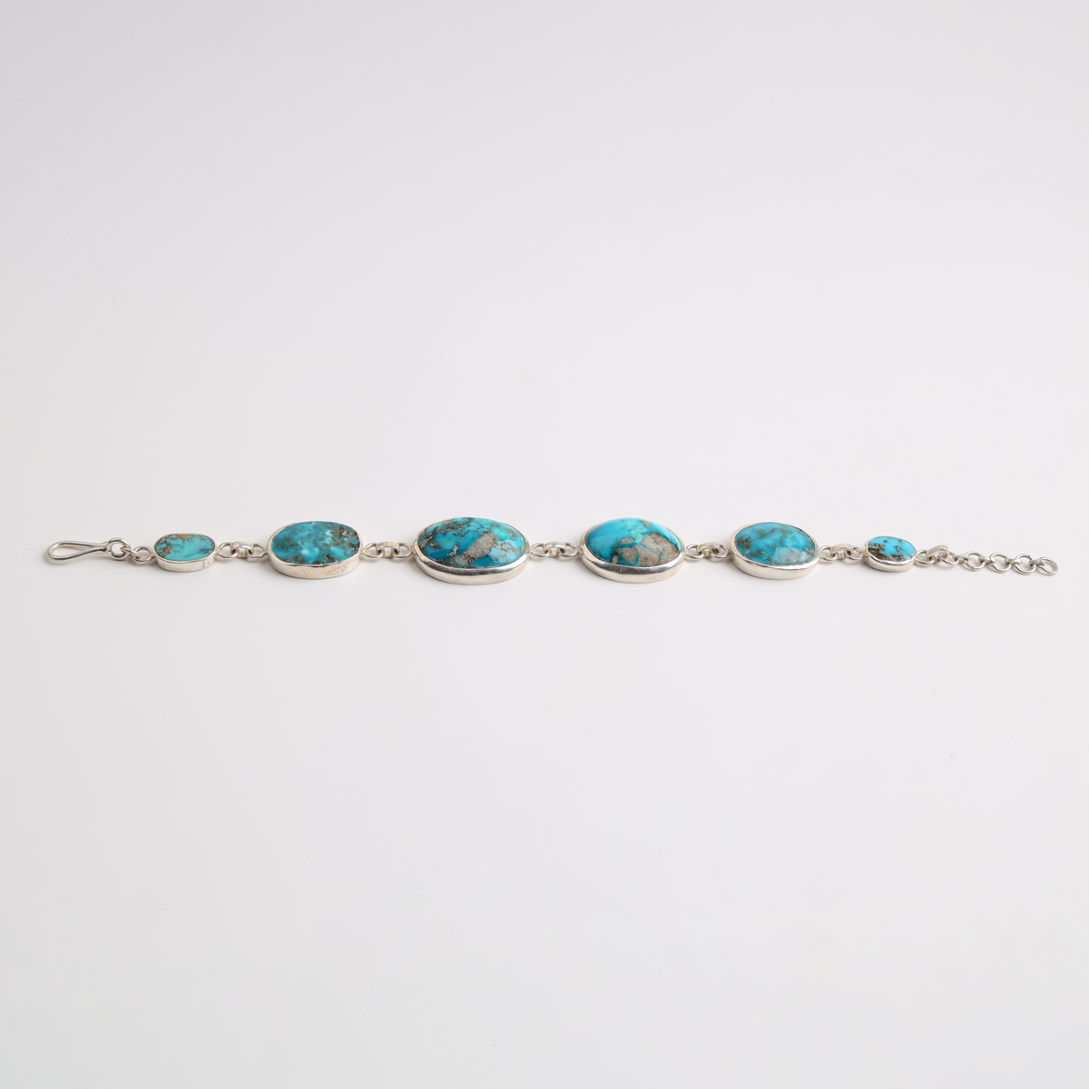 Turquoise Stone Bracelet - Elegant Handmade Jewelry