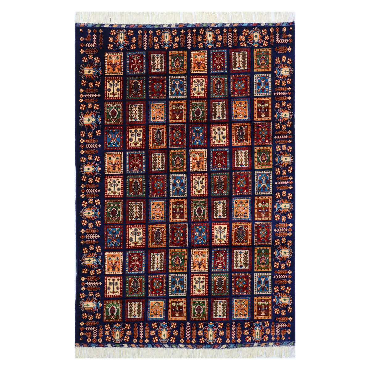 Aeina Carpet 11'8 x 7'9(ft) Afghanistan map design carpet