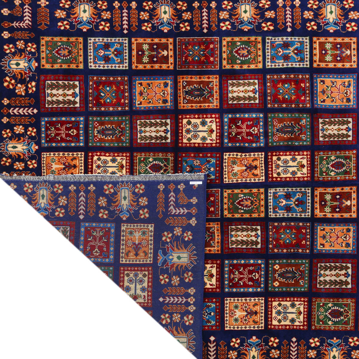 Aeina Carpet 11'8 x 7'9(ft) Afghanistan map design carpet