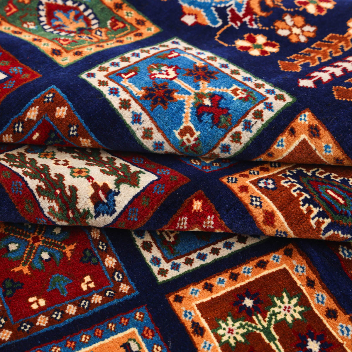 Aeina Carpet 11'8 x 7'9(ft) Afghanistan map design carpet