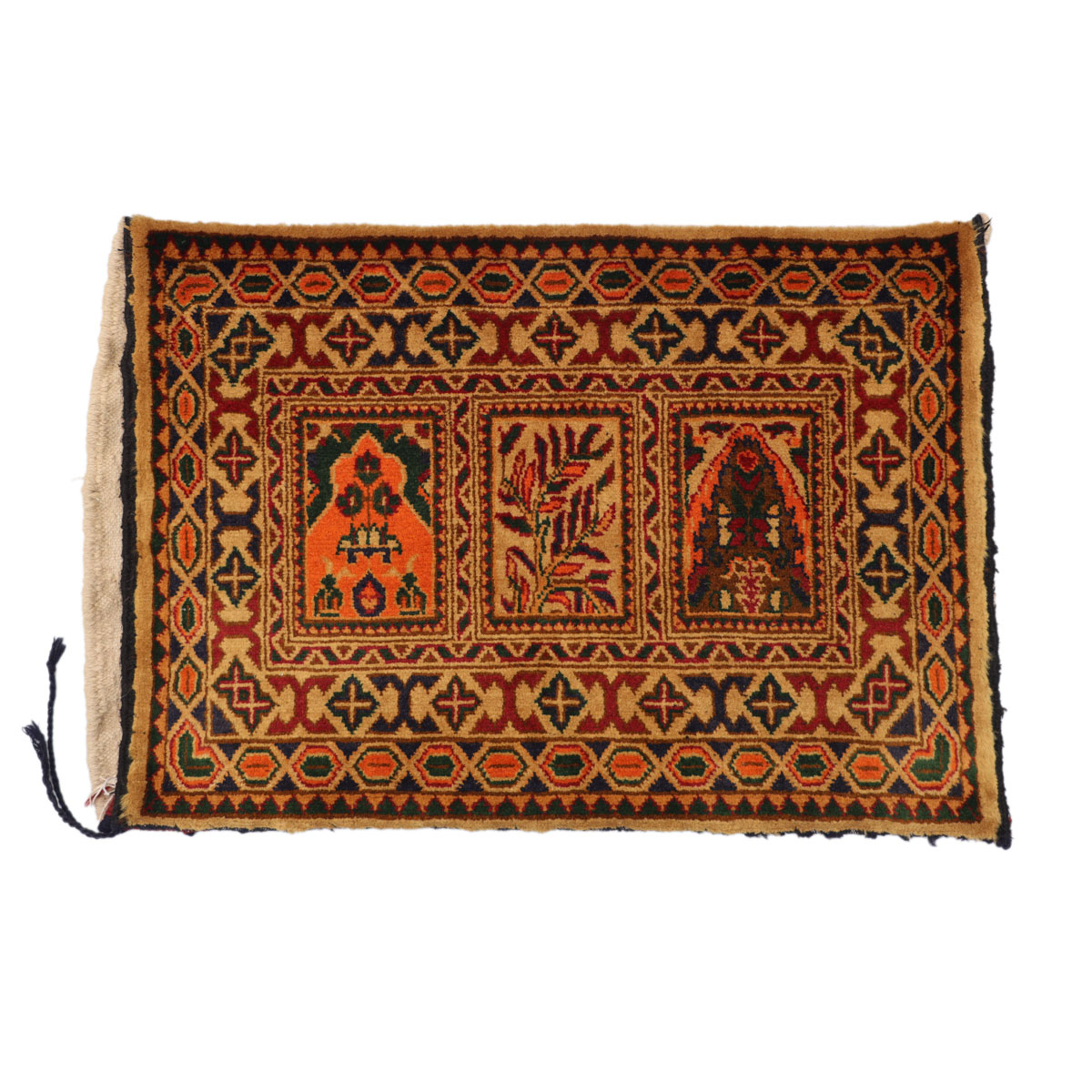 Bakhtiyari Handmade Pillow Cover – 3'1" x 2'2" (ft)
