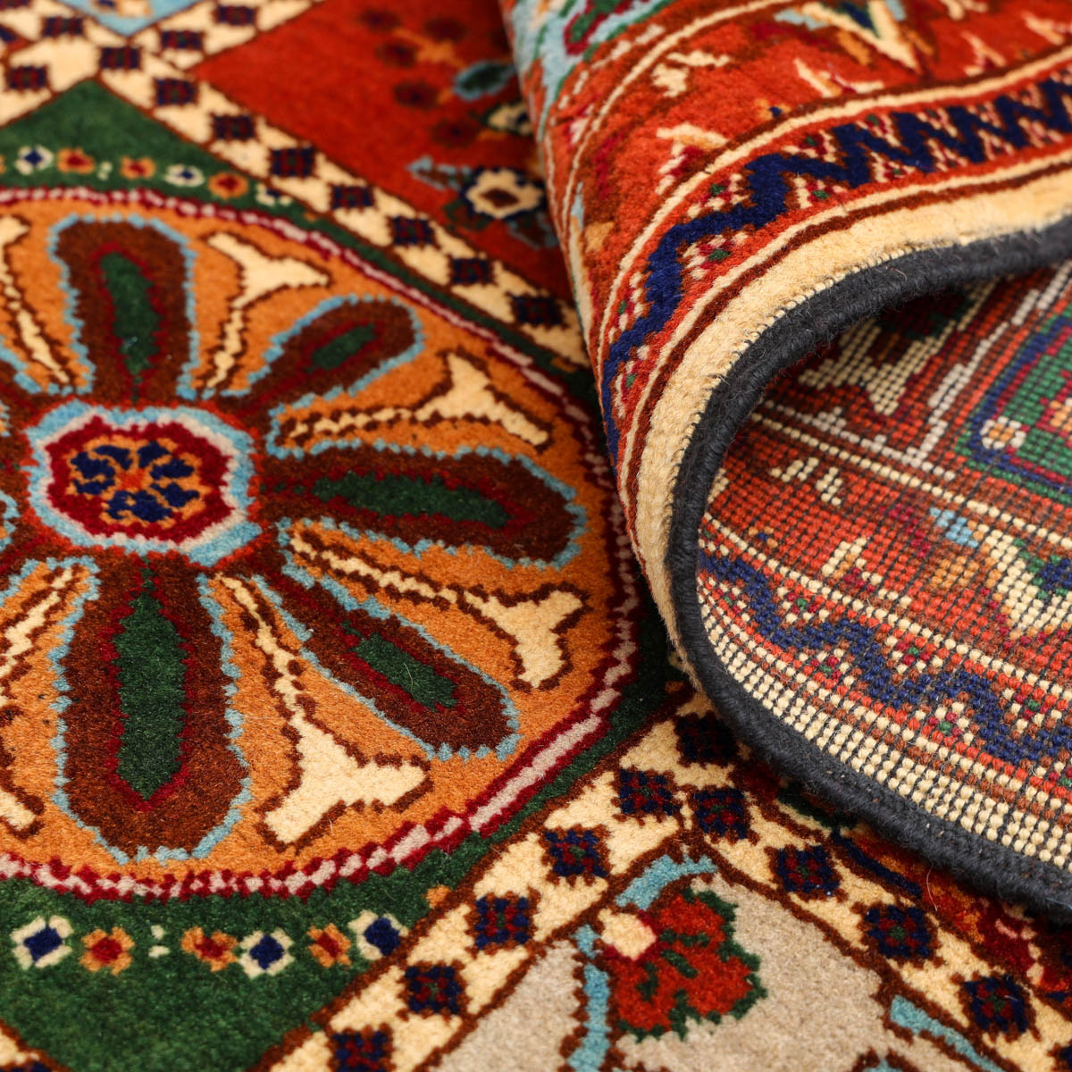 Kashmery Carpet 11'8 x 7'9(ft) Afghan carpet ideas